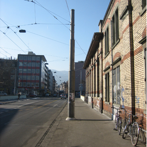Abspannmast dick